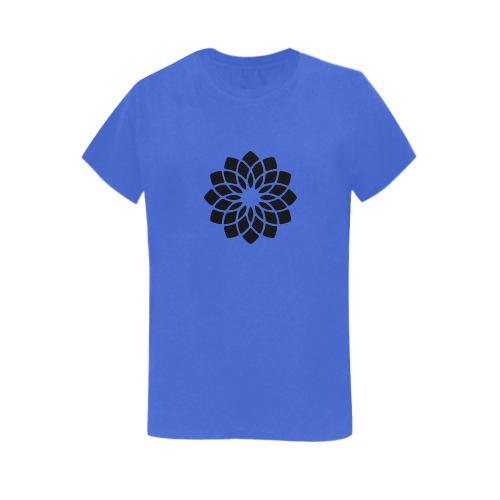 Crown Chakra Women's T-Shirt in USA Size (Two Sides Printing)