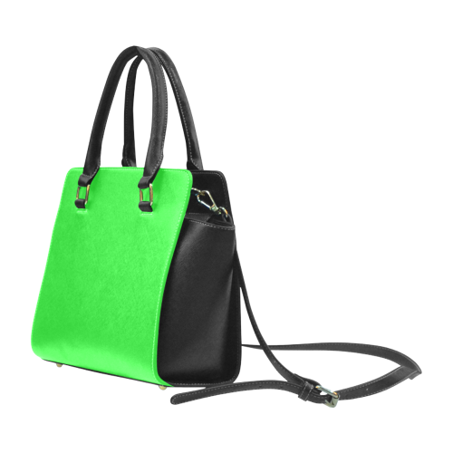 GREEN APPROVED Rivet Shoulder Handbag (Model 1645)