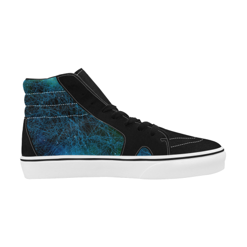 System Network Connection Women's High Top Skateboarding Shoes (Model E001-1)