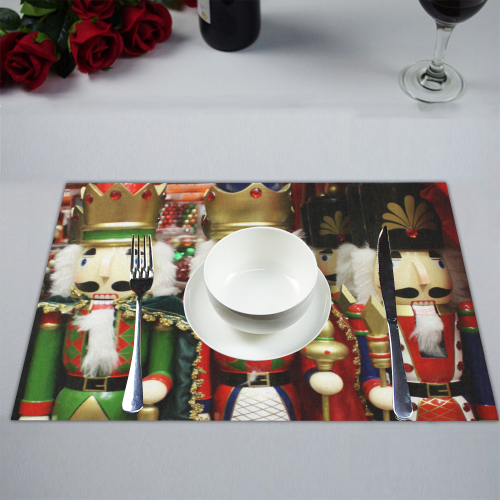 Christmas Nut Crackers Placemat 14’’ x 19’’ (Set of 2)