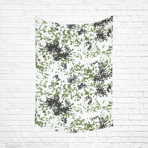 Snow Flecktarn Schneetarn Fleck camouflage Cotton Linen Wall Tapestry 60"x 90"