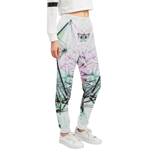 Abstracted Unisex All Over Print Sweatpants (Model L11)