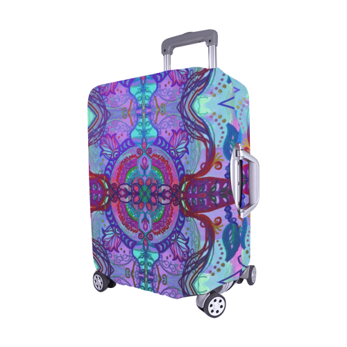 floralie Luggage Cover/Medium 22"-25"