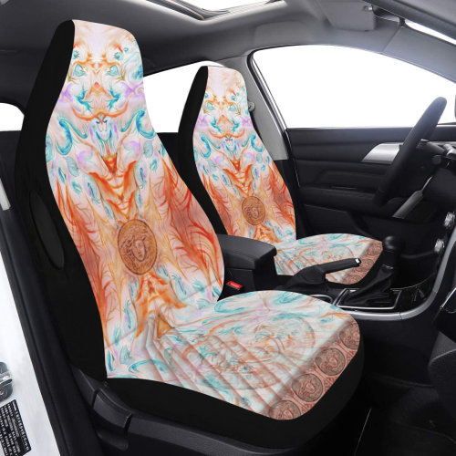 watercolor 4 Car Seat Cover Airbag Compatible (Set of 2)