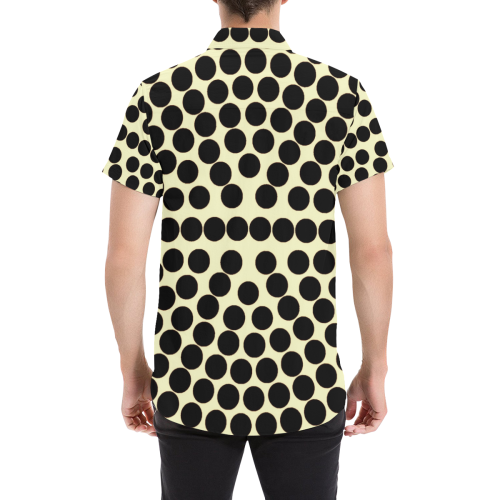 50er by Artdream Men's All Over Print Short Sleeve Shirt (Model T53)