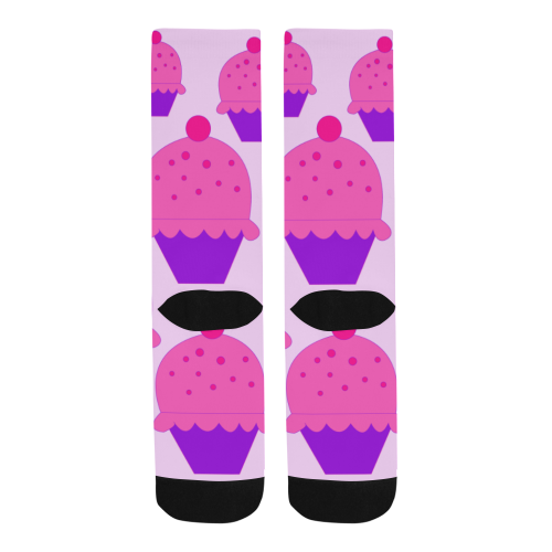 cupcakespinksocks Trouser Socks (For Men)