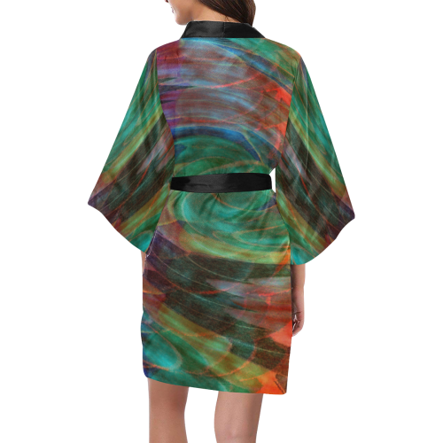 Ray of Twirls Kimono Robe