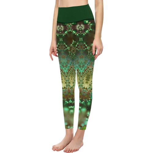 Mother Gaia Pusieux Women's All Over Print High-Waisted Leggings (Model L36)
