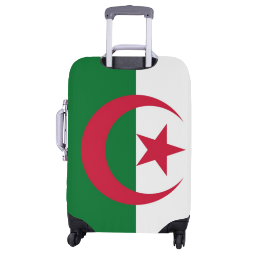 Algeria Flag Luggage Cover/Large 26"-28"