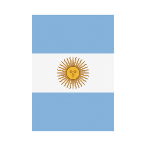 Argentina Flag Garden Flag 28''x40'' （Without Flagpole）