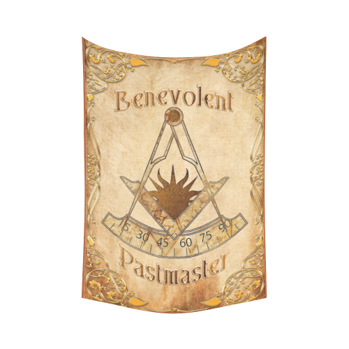 Benevolent-PM Cotton Linen Wall Tapestry 60"x 90"