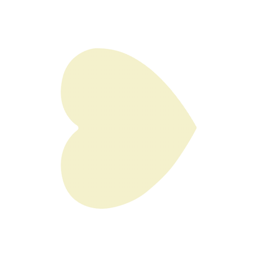 color lemon chiffon Heart-shaped Mousepad
