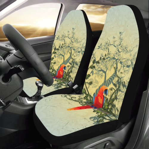 Cute parrot Car Seat Covers (Set of 2)