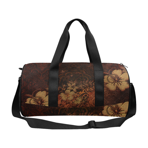 Floral design, vintage Duffle Bag (Model 1679)