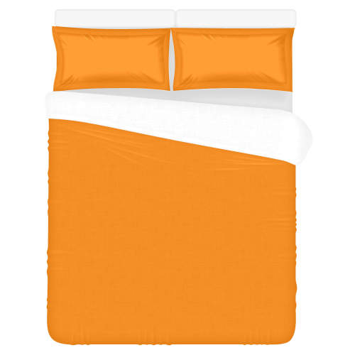color UT orange 3-Piece Bedding Set