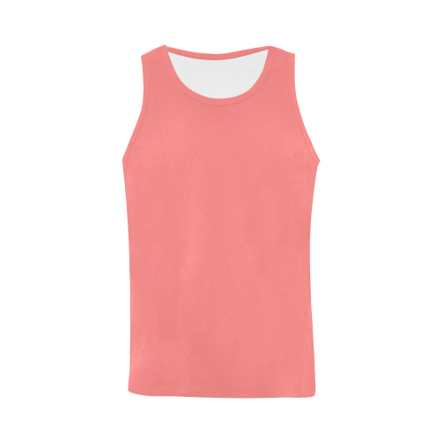 color light red All Over Print Tank Top for Men (Model T43)