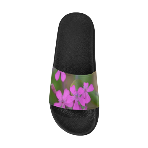 Sweet William Catchfly Slides Women's Slide Sandals (Model 057)