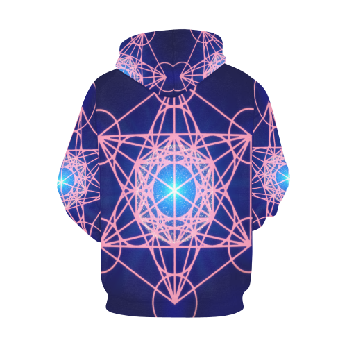 Destiny Metatron All Over Print Hoodie for Men/Large Size (USA Size) (Model H13)
