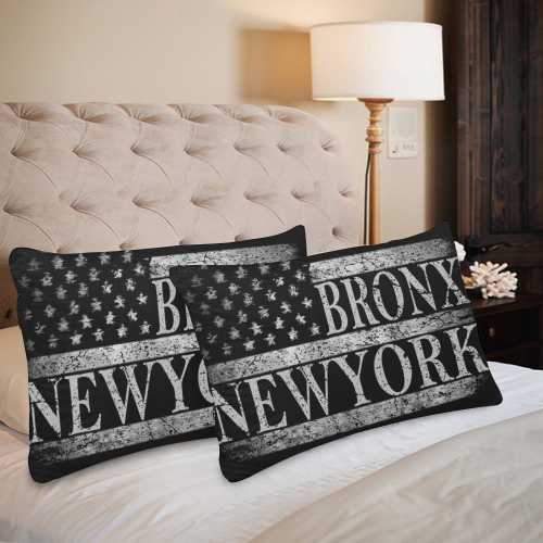 Bronx New York American Pride Custom Pillow Case 20"x 30" (One Side) (Set of 2)