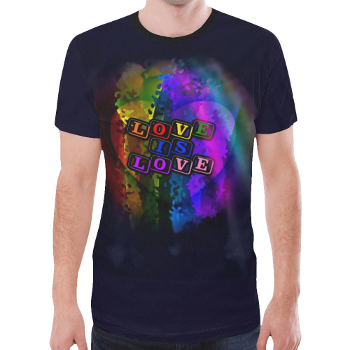 Pride 2019 by Nico Bielow New All Over Print T-shirt for Men (Model T45)