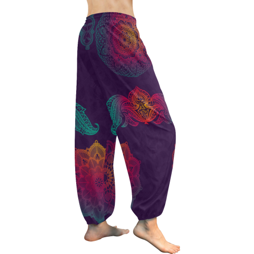 Colorful Mandala Women's All Over Print Harem Pants (Model L18)