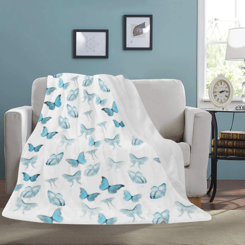 butterfly 5 Ultra-Soft Micro Fleece Blanket 60"x80"