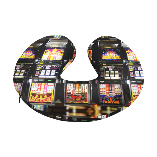Lucky Slot Machines - Dream Machines U-Shape Travel Pillow