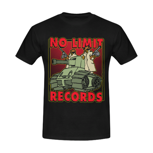 No Limit Records Men's T-Shirt in USA Size (Front Printing Only)