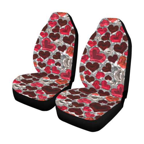Heart 20160902 Car Seat Covers (Set of 2)