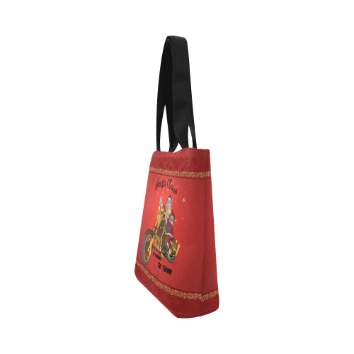Santa Claus wish you a merry Christmas Canvas Tote Bag (Model 1657)