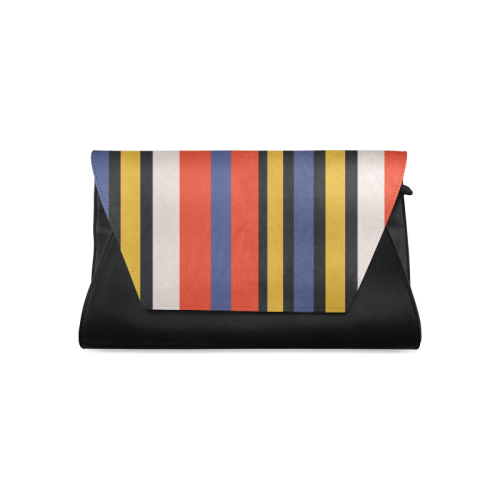 Elegant Stripes Clutch Bag (Model 1630)