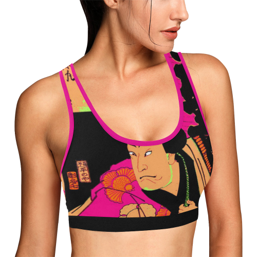 THE ACTOR 6 Women's All Over Print Sports Bra (Model T52)