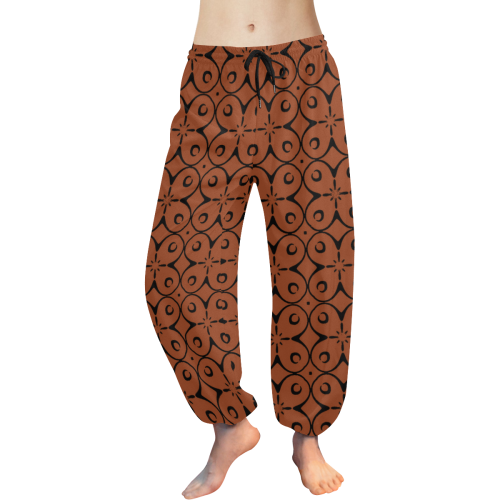 My Lucky Day Potter's Clay Women's All Over Print Harem Pants (Model L18)