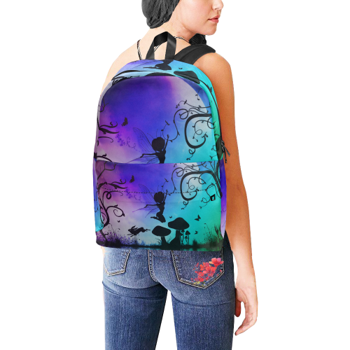 Happy fairy in the night Unisex Classic Backpack (Model 1673)