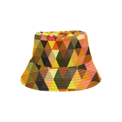 Fall Mosaic All Over Print Bucket Hat