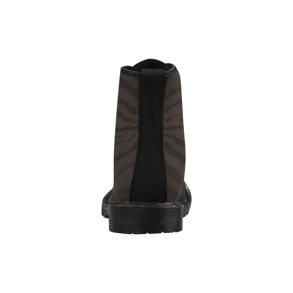 black zebra boots