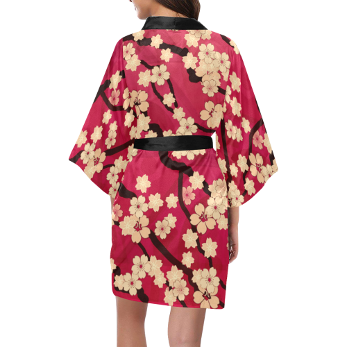 Sakura Breeze Hawaii Kimono Robe