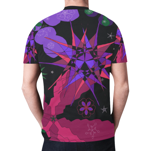 Abstract #9 2020 New All Over Print T-shirt for Men (Model T45)