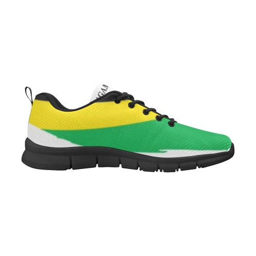 JAMAICA FLAG RAGAMUFFINZ Women's Breathable Running Shoes (Model 055)
