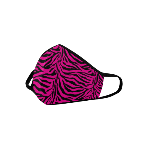 Zebra Animal Pattern Pink Mouth Mask