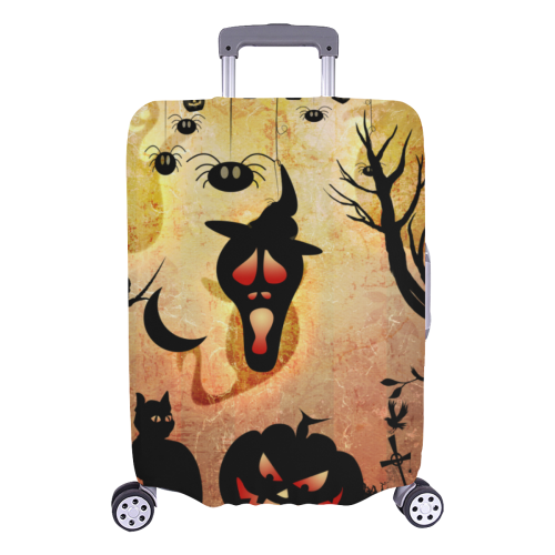 Funny halloween design Luggage Cover/Large 26"-28"