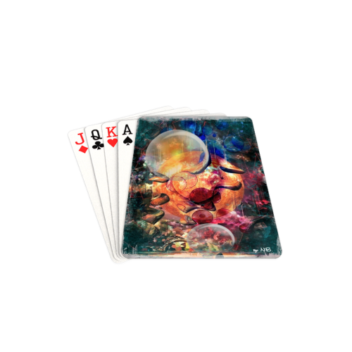 Space by Nico Bielow Playing Cards 2.5"x3.5"