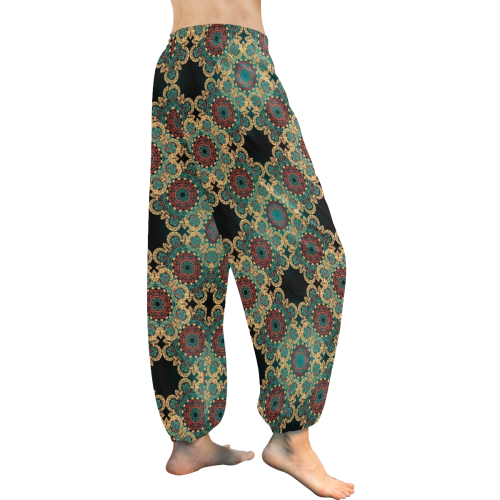 Regal Mandala Abstract Women's All Over Print Harem Pants (Model L18)