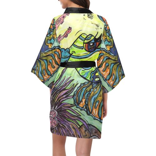 Mindy the Mandarin Fish Kimono Kimono Robe