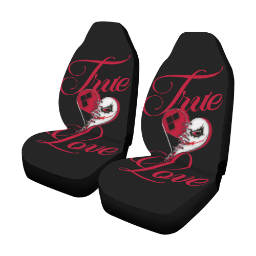 True Love Harley/Joker Car Seat Covers (Set of 2)