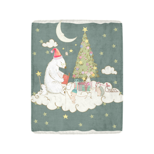 Cute Christmas Dreams Ultra-Soft Micro Fleece Blanket 40"x50"