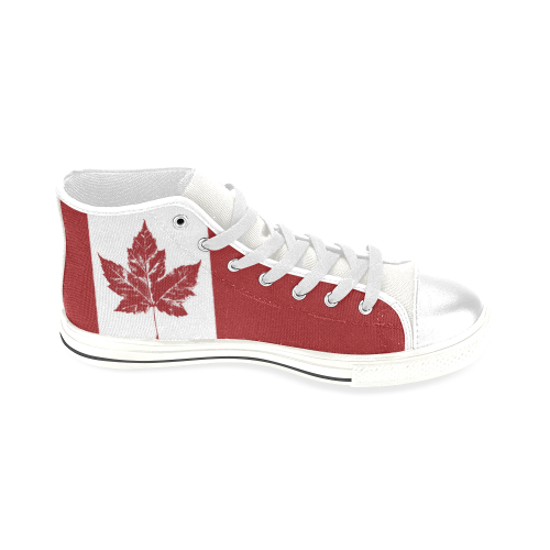 Cool Canada Sneakers High Top Canada Shoes Men’s Classic High Top Canvas Shoes (Model 017)