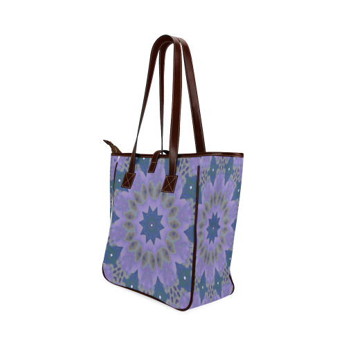 purple mandala Classic Tote Bag (Model 1644)