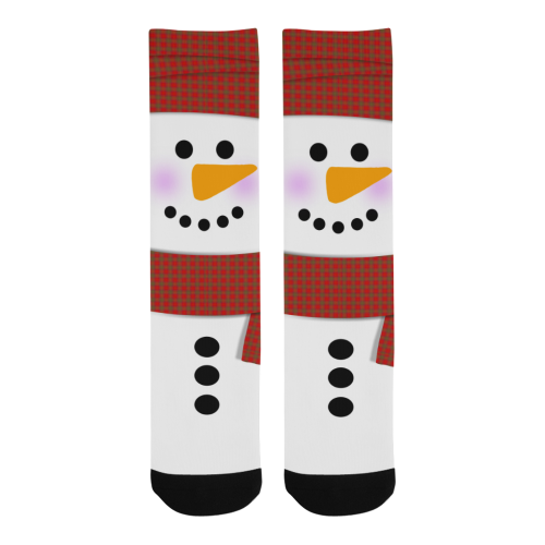 Cute Snowman Trouser Socks