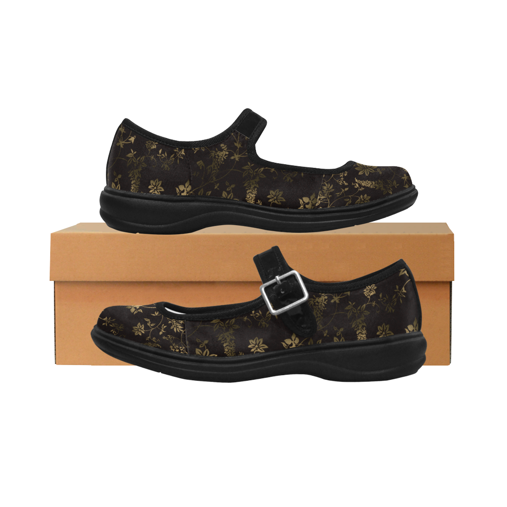 gold mary jane shoes womens